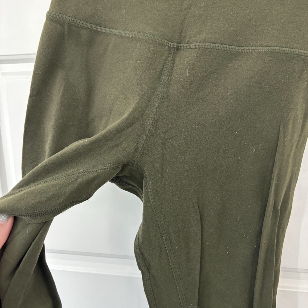 Lululemon Align Pant II Leggings Dark Olive - Picture 9 of 11